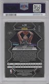 Jeremy Sochan from the 2022-23 Panini Mosaic set featuring a Gold Mosaic parallel graded by PSA and given an overall grade of 9.