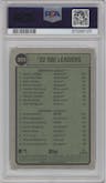 Pete Alonso/Aaron Judge from the 2023 Topps Heritage set graded by PSA and given an overall grade of 10.