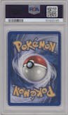 Dark Dragonite from the 2002 Pokemon  set graded by PSA and given an overall grade of 4.