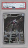 Palafin from the 2024 Pokemon SV set graded by PSA and given an overall grade of 10.