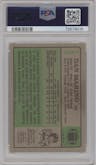 Dan Marino from the 1984 Topps set graded by PSA and given an overall grade of 5.