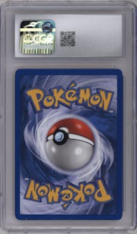 Typhlosion from the 2000 Pokemon Neo Genesis set graded by CSG and given an overall grade of 9.5.