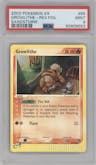 Growlithe from the 2003 Pokemon EX set graded by PSA and given an overall grade of 9.