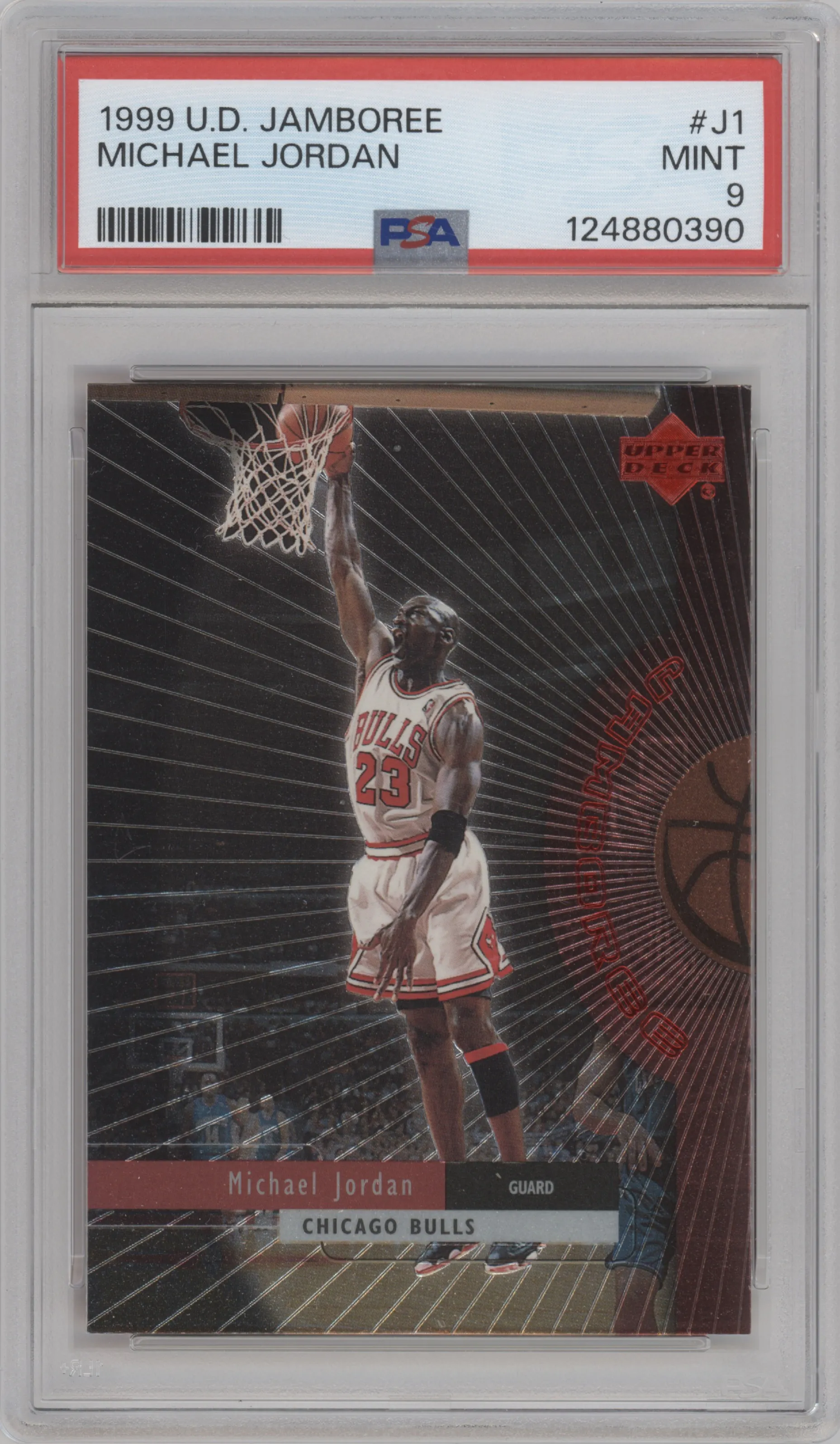 1999 Upper Deck Jamboree Michael Jordan #J1 PSA 9