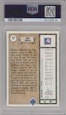 John Smoltz from the 1989 Upper Deck set graded by PSA and given an overall grade of 9.