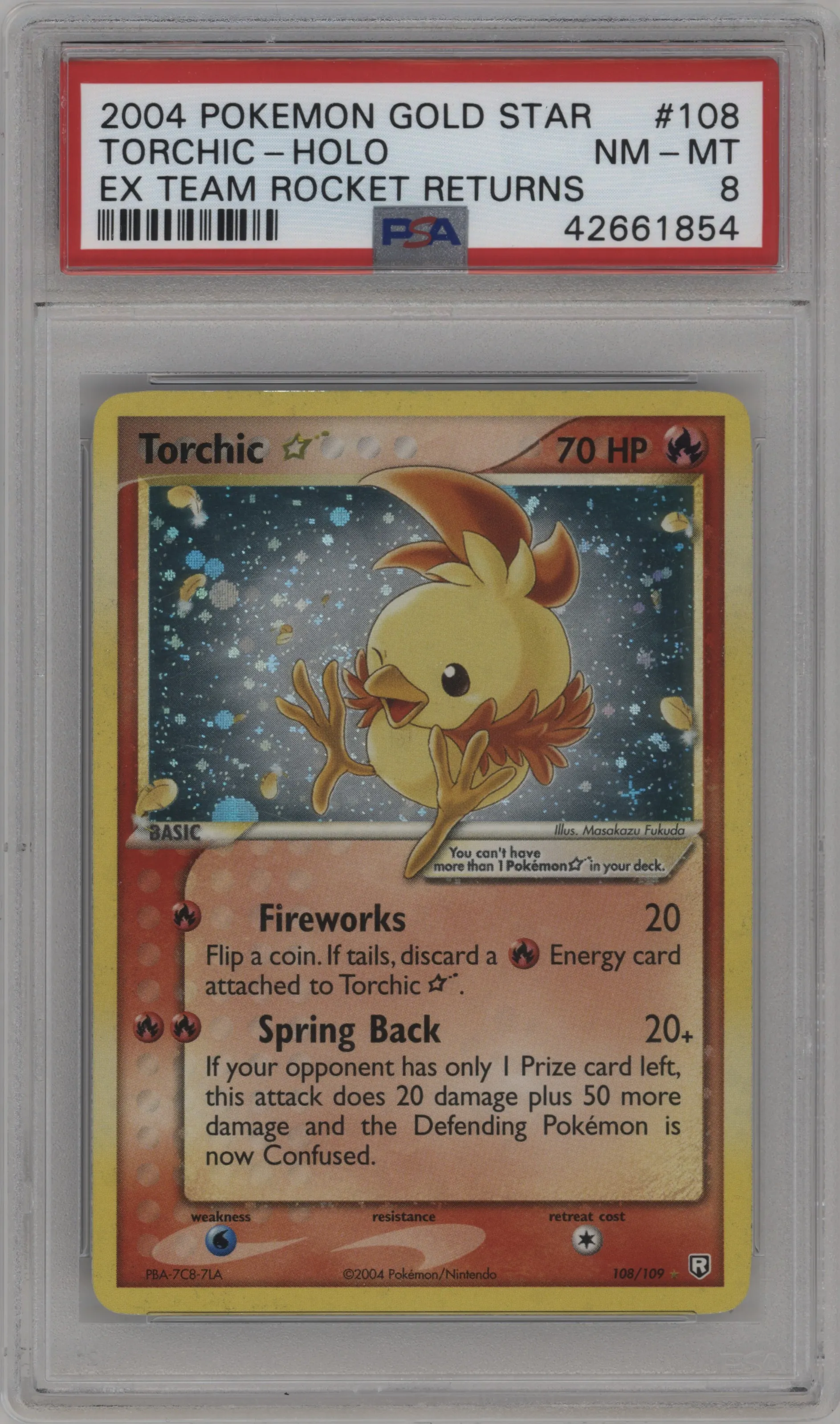 Torchic Gold Star