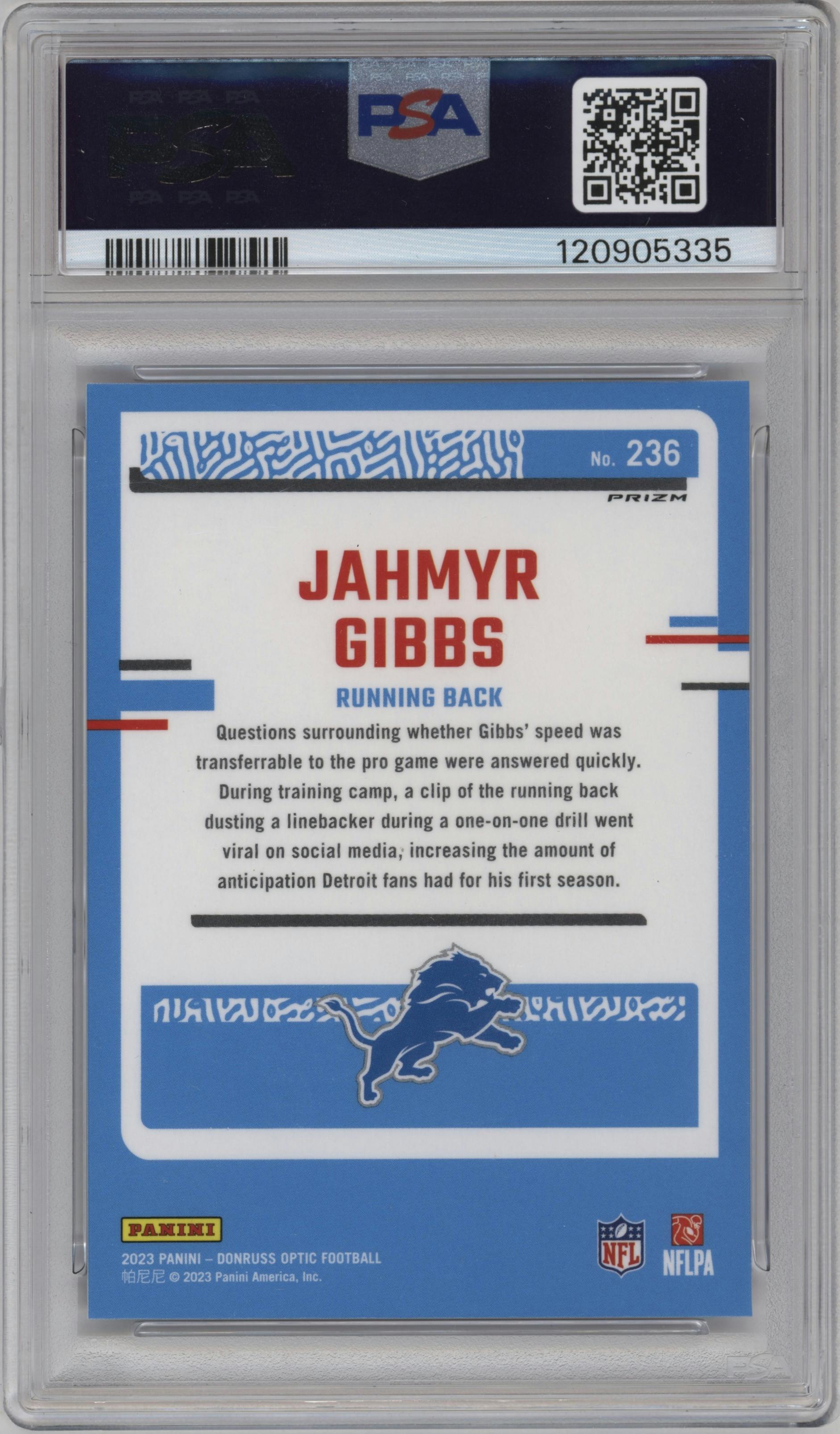 Jahmyr Gibbs