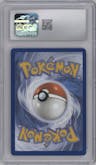Pecharunt from the 2024 Pokemon SV set featuring a Shrouded Fable Elite Trainer Box parallel graded by CSG and given an overall grade of 10.