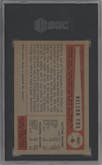 Nelson Fox from the 1954 Bowman set graded by SGC and given an overall grade of 3.5.