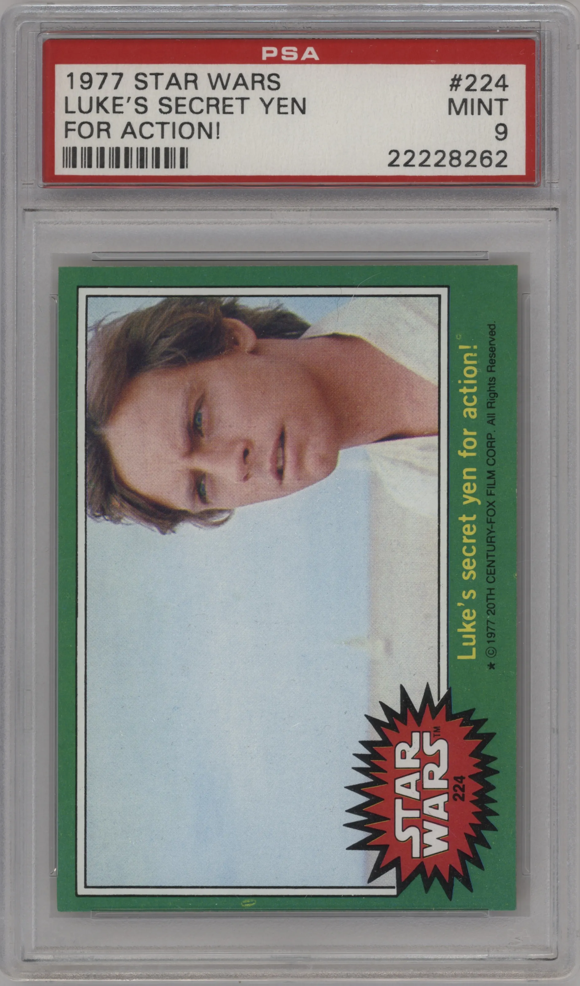 Luke's secret yen for action!