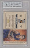 Devin Booker from the 2015-16 Panini Gold Standard set featuring a Prime parallel graded by Beckett and given an overall grade of 9.