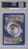 Blaine's Charizard from the 2000 Pokemon GH set graded by PSA and given an overall grade of 9.