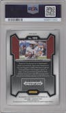 Cameron Ward from the 2024 Panini Prizm Draft Picks set graded by PSA and given an overall grade of 9.