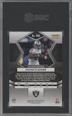 Davante Adams from the 2022 Panini Mosaic set featuring a Genesis parallel graded by SGC and given an overall grade of 9.5.