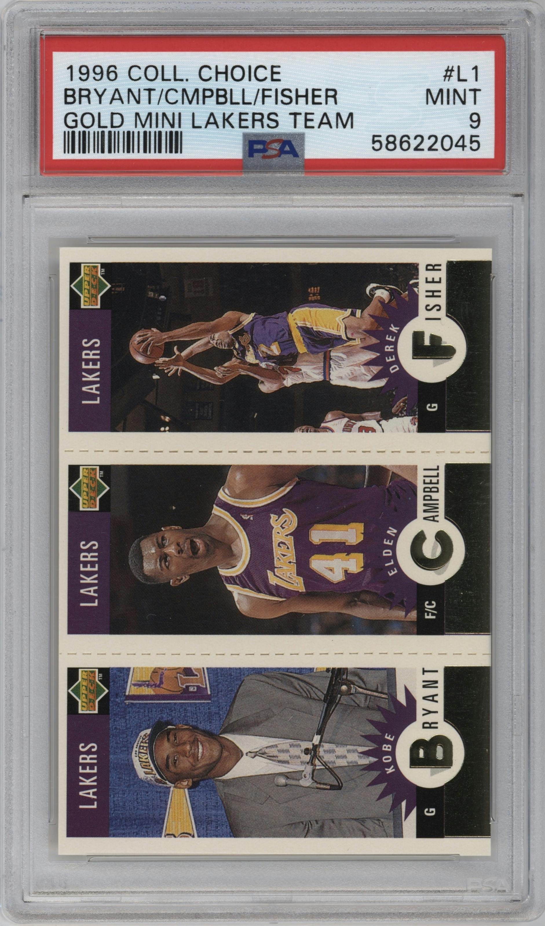 Kobe Bryant/Elden Campbell/Derek Fisher