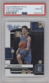 Chet Holmgren from the 2022-23 Panini Donruss Optic  set graded by PSA and given an overall grade of 10.