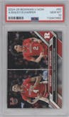 Ace Bailey/Dylan Harper from the 2024-25 Bowman U Now set graded by PSA and given an overall grade of 10.
