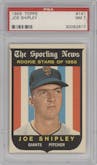 Joe Shipley from the 1959 Topps set graded by PSA and given an overall grade of 7.