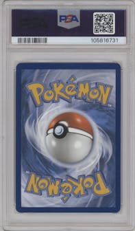 Alakazam EX from the 2023 Pokemon SV set graded by PSA and given an overall grade of 9.