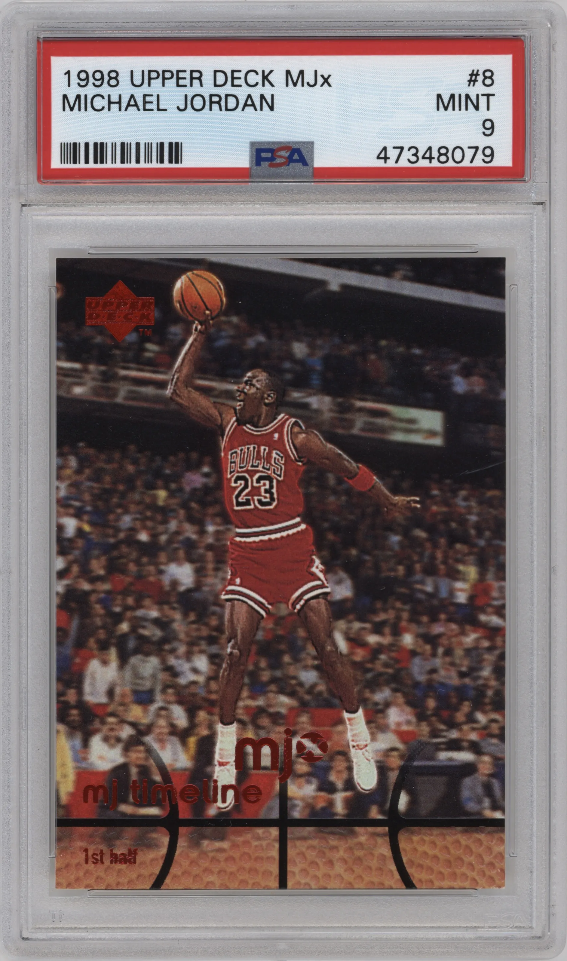 1998 Upper Deck MJx Michael Jordan #8 PSA 9