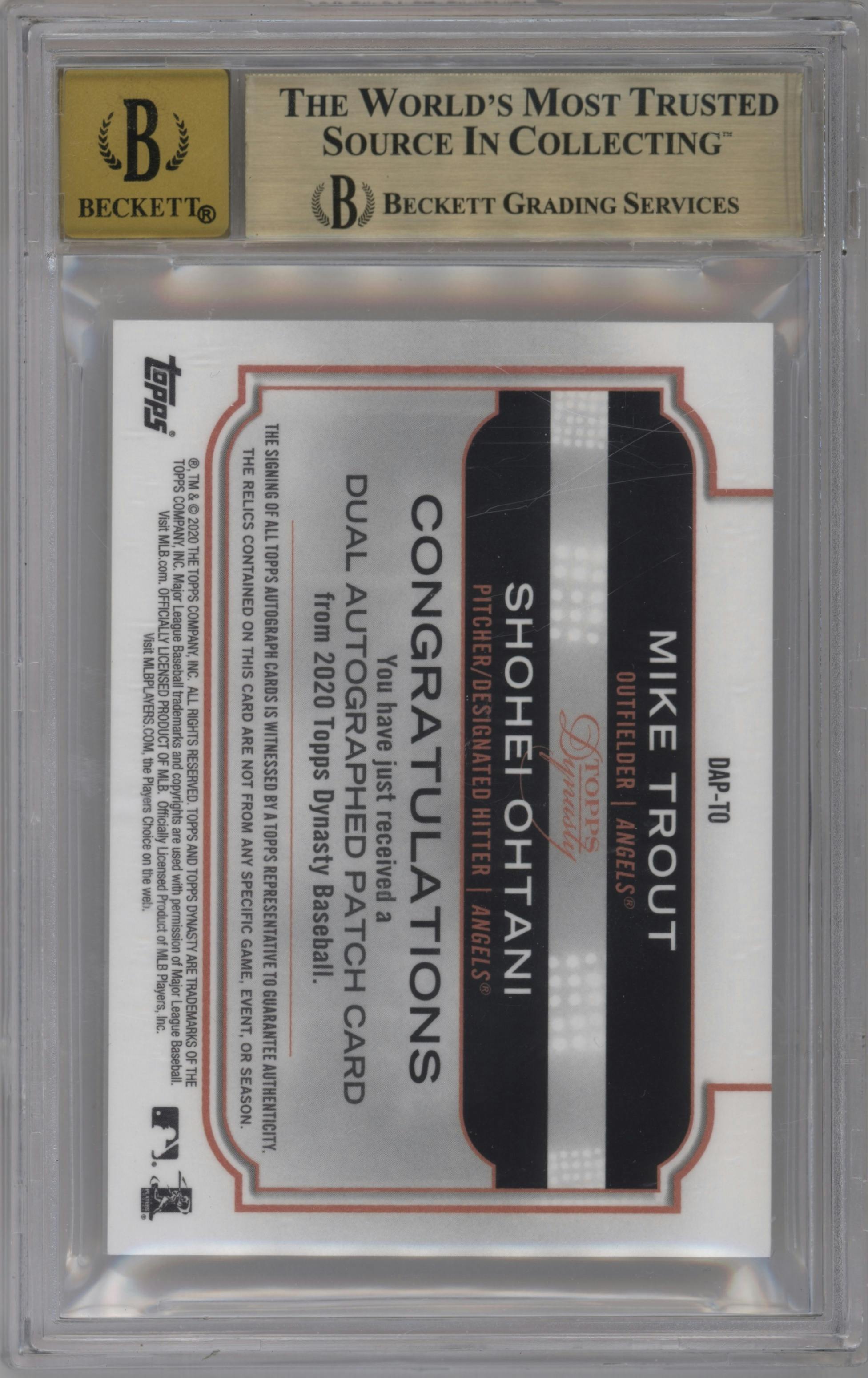 Mike Trout/Shohei Ohtani