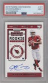 Kyler Murray from the 2019 Panini Contenders set graded by PSA and given an overall grade of 9.
