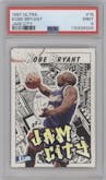 Kobe Bryant from the 1997-98 Fleer Ultra set graded by PSA and given an overall grade of 9.