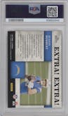 Justin Herbert from the 2021 Panini XR set featuring a Red parallel graded by PSA and given an overall grade of 9.