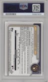 Cooper Pratt from the 2024 Bowman Mega Box set graded by PSA and given an overall grade of 10.