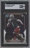 Cameron Ward from the 2022 Bowman University Chrome set graded by SGC and given an overall grade of 10.