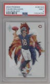 Caleb Williams from the 2024 Panini Phoenix set graded by PSA and given an overall grade of 9.