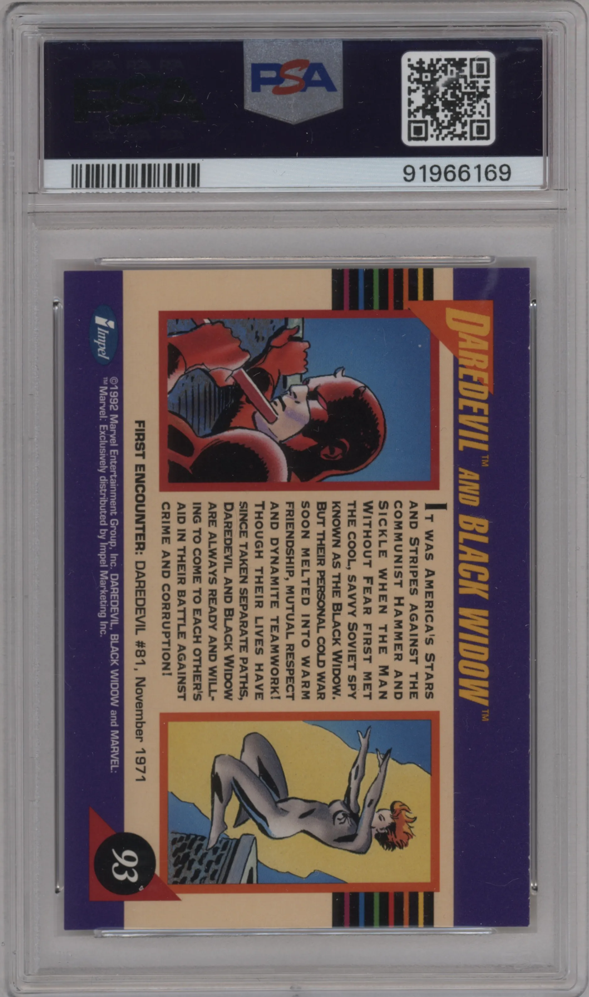 Daredevil and Black Widow