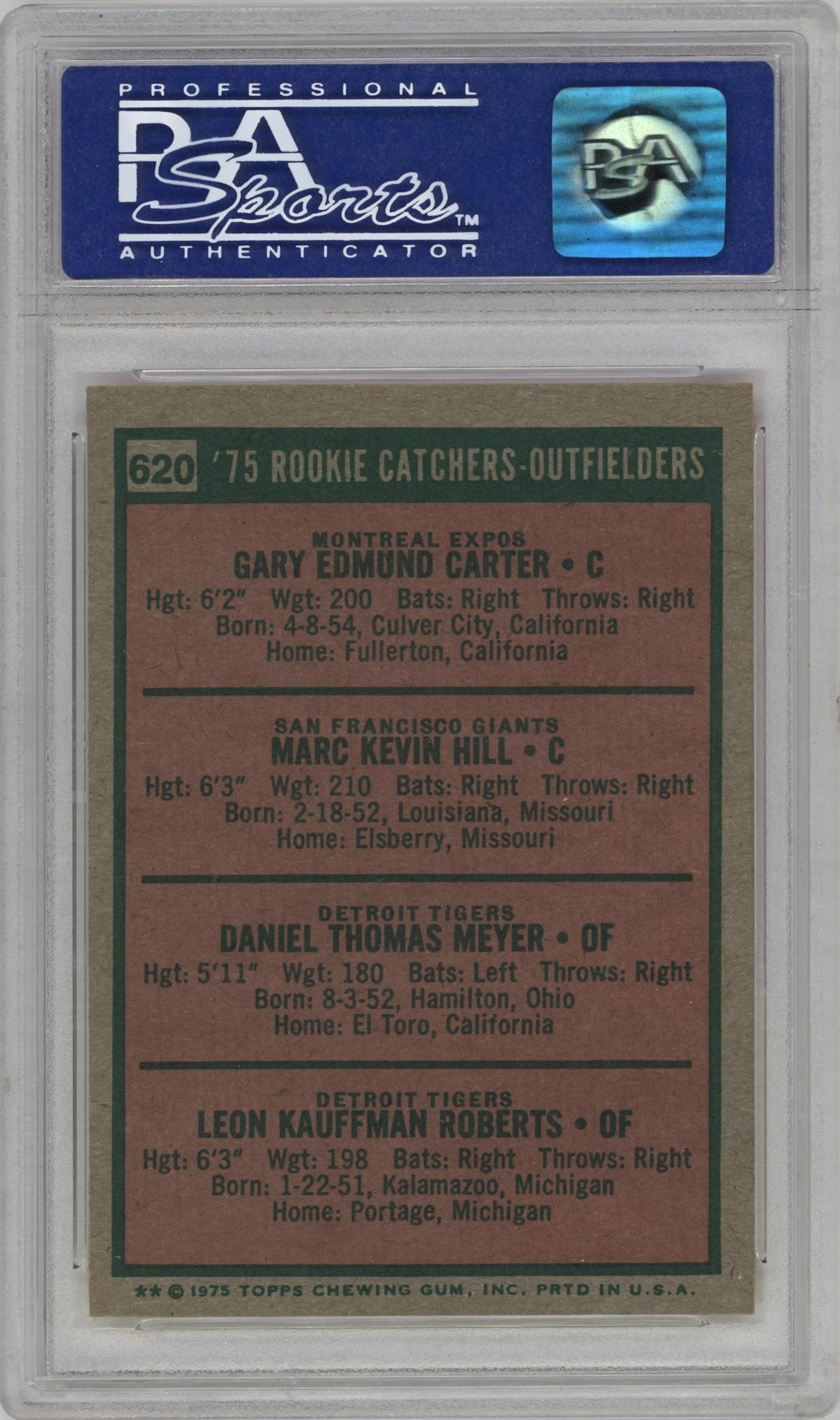 Gary Carter/Marc Hill/Danny Meyer/Leon Roberts