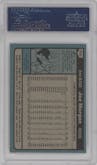Joe Morgan from the 1980 Topps set graded by PSA and given an overall grade of 9.