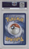 Charizard from the 2021 Pokemon SWSH set featuring a Base Set parallel graded by PSA and given an overall grade of 9.