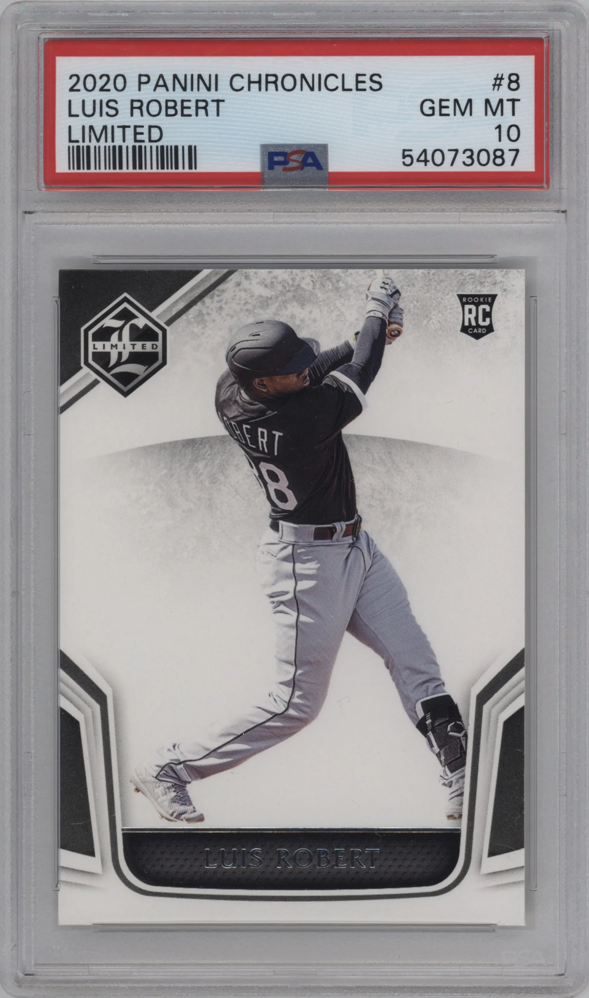 2020 Panini Chronicles Limited Luis Robert PSA 10