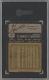 Roberto Clemente from the 1973 Topps set graded by SGC and given an overall grade of 4.