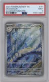 Dragonair from the 2023 Pokemon SV set graded by PSA and given an overall grade of 9.