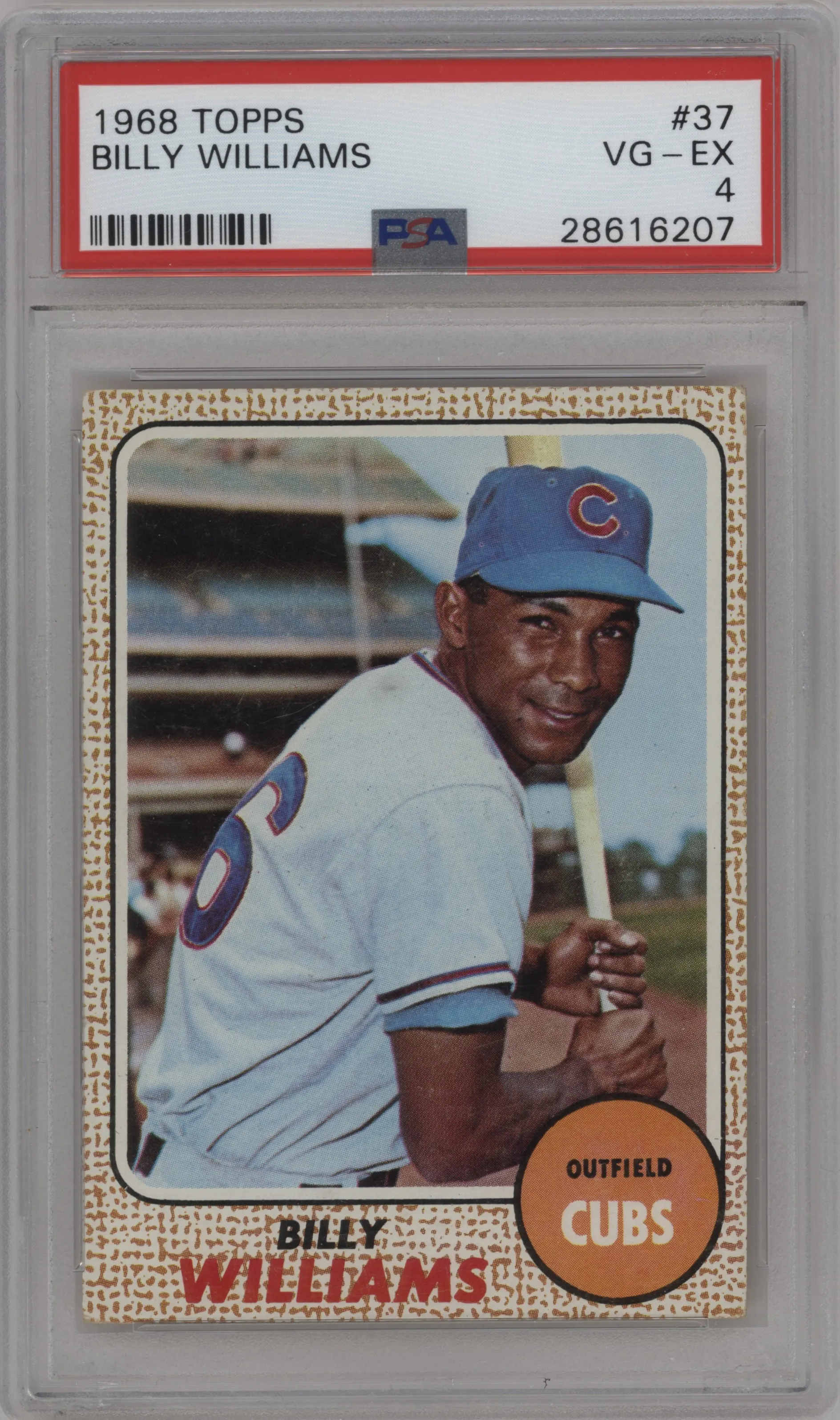 1968 Topps Billy Williams PSA 4