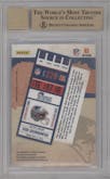 Rob Gronkowski from the 2010 Playoff Contenders set graded by Beckett and given an overall grade of 9.5.
