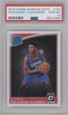 Shai Gilgeous-Alexander from the 2018-19 Panini Donruss Optic set graded by PSA and given an overall grade of 10.