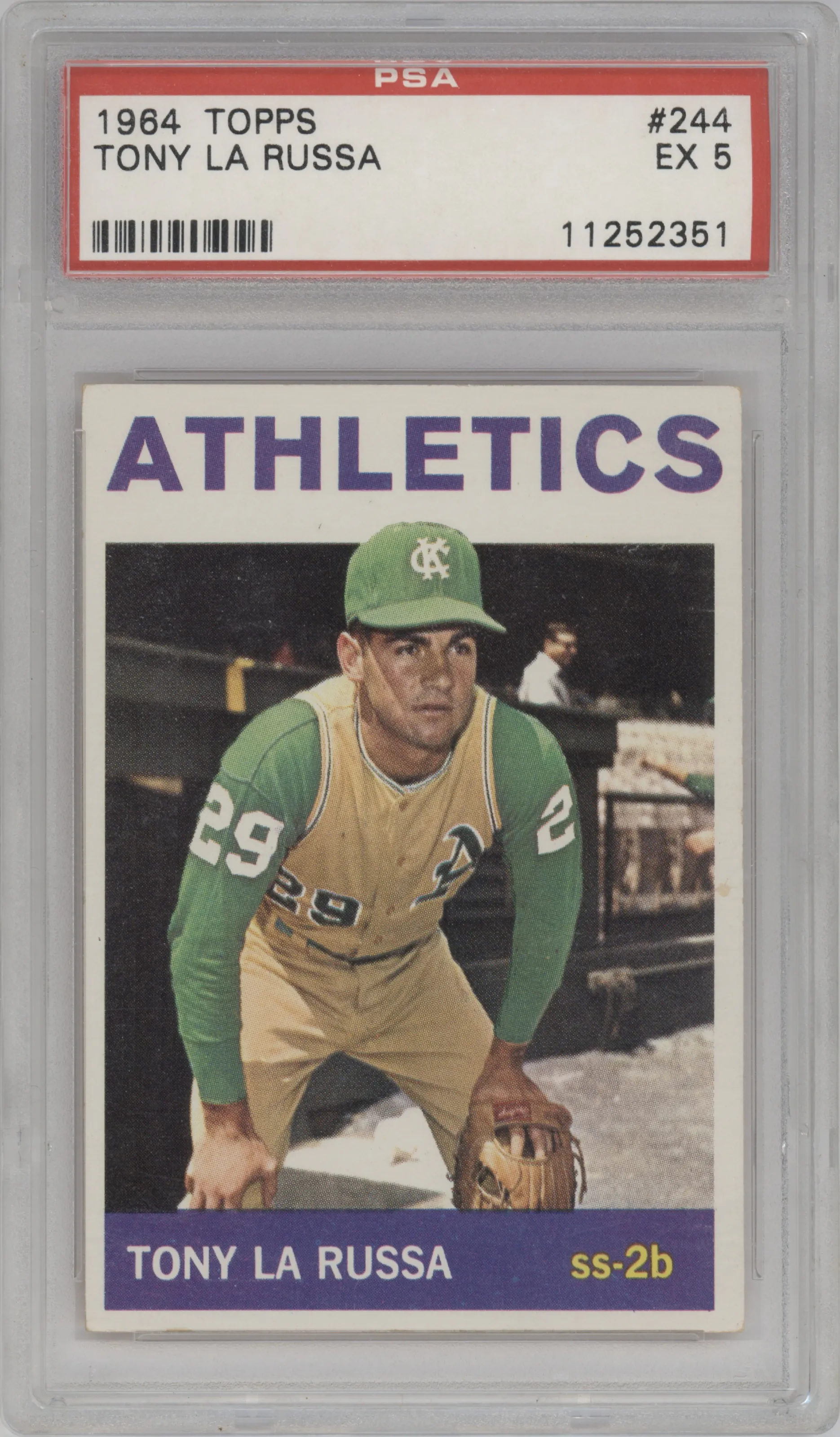1964 Topps Tony LaRussa PSA 5