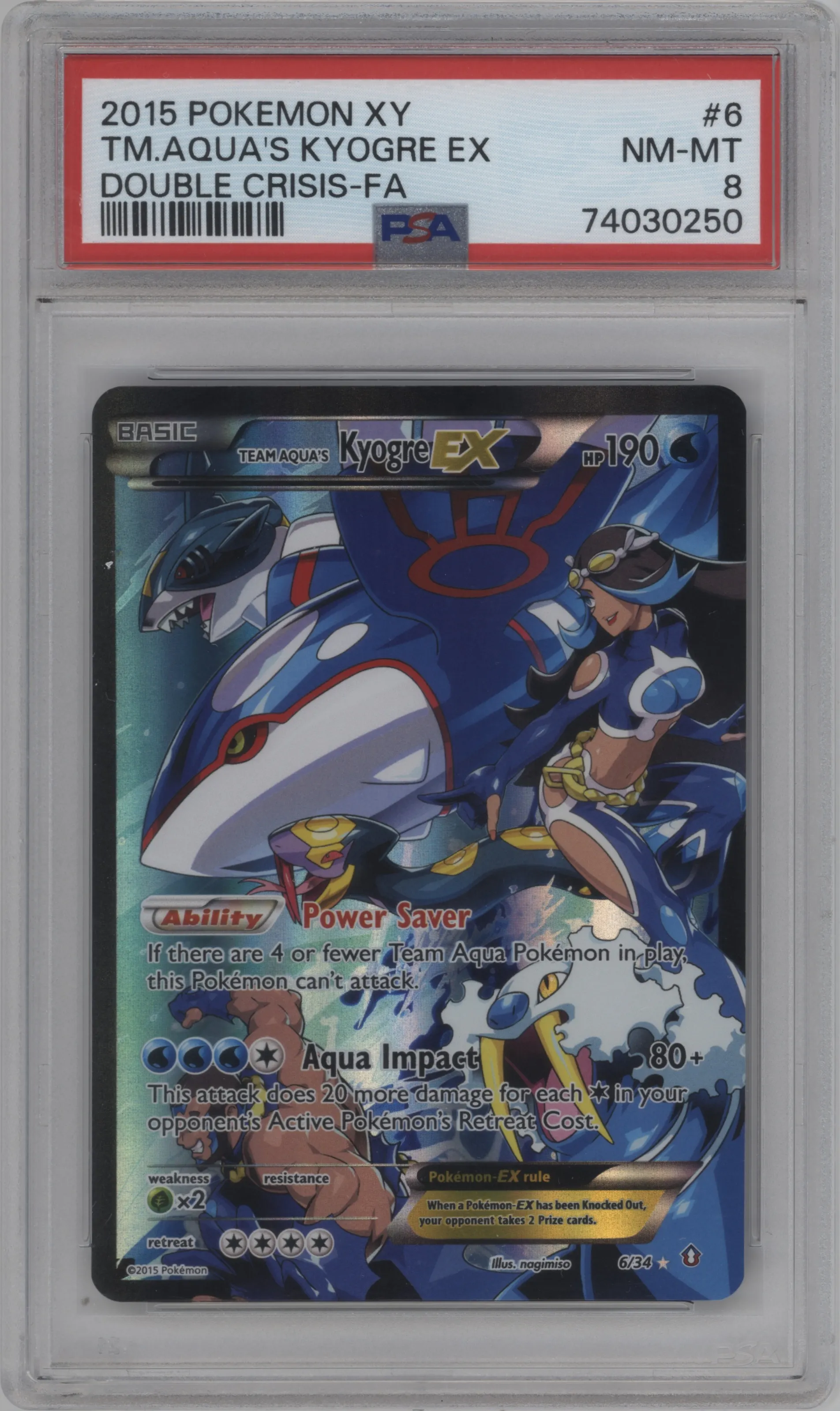Team Aqua's Kyogre EX