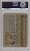 Willie McCovey from the 1960 Topps set graded by PSA and given an overall grade of 1.5.