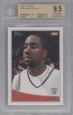 James Harden  from the 2009-10 Topps set graded by Beckett and given an overall grade of 9.5.