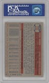 Richie Ashburn from the 1957 Topps set graded by PSA and given an overall grade of 7.