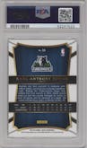 Karl-Anthony Towns from the 2015-16 Panini Select  set graded by PSA and given an overall grade of 9.