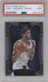 Karl-Anthony Towns from the 2015-16 Panini Select  set graded by PSA and given an overall grade of 9.