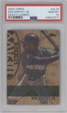 Ken Griffey Jr. from the 2024 Topps  set graded by PSA and given an overall grade of 10.