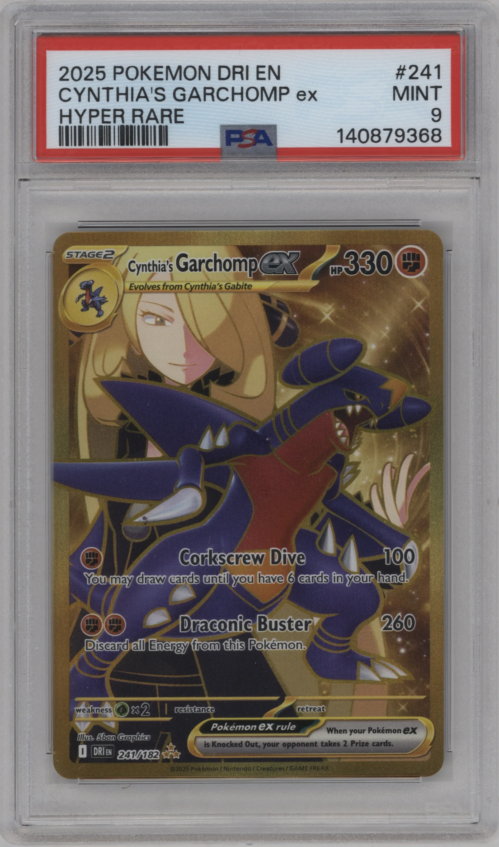 Cynthia's Garchomp ex